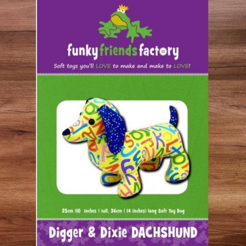 Digger and Dixie Dachshund- Funky Friends
