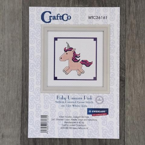 Baby Unicorn Cross Stitch Kit