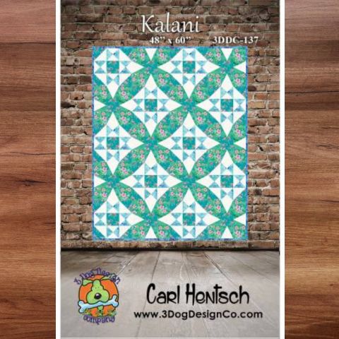 Kalani Quilt Pattern by Carl Hentsch