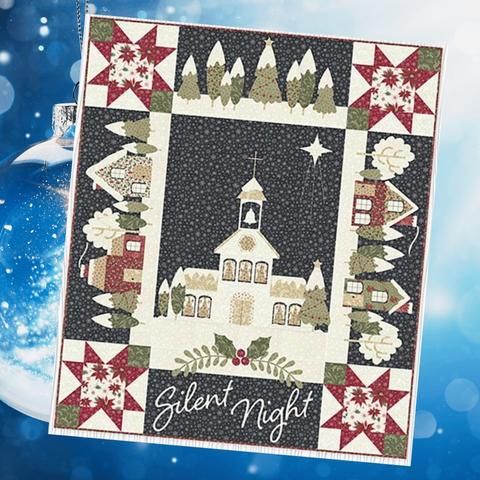 Midwinter Christmas Class: Silent Night Wall Hanging or Table Runner