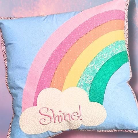 Unicorn and Rainbow Cushions Kit