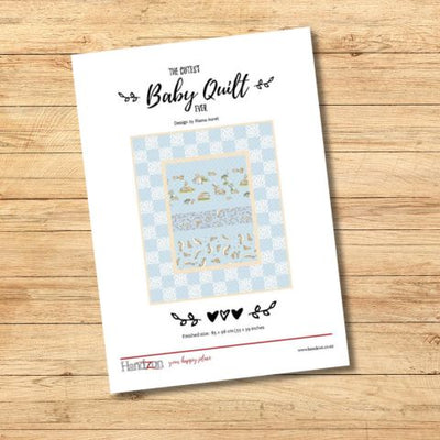 Handzon's The Cutest Baby Quilt Ever Pattern - PDF Download