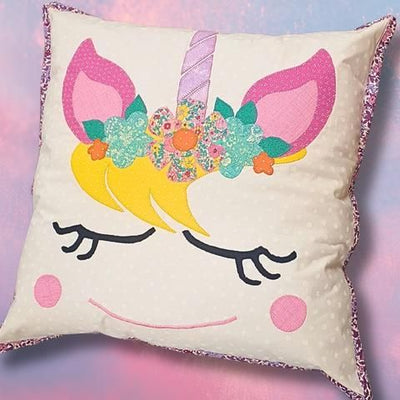 Unicorn and Rainbow Cushions Kit