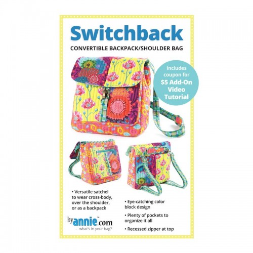 ByAnnie Switchback  Convertible Backpack/Shoulder Bag