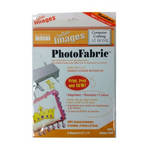 PhotoFabric Inkjet Printable Fabric