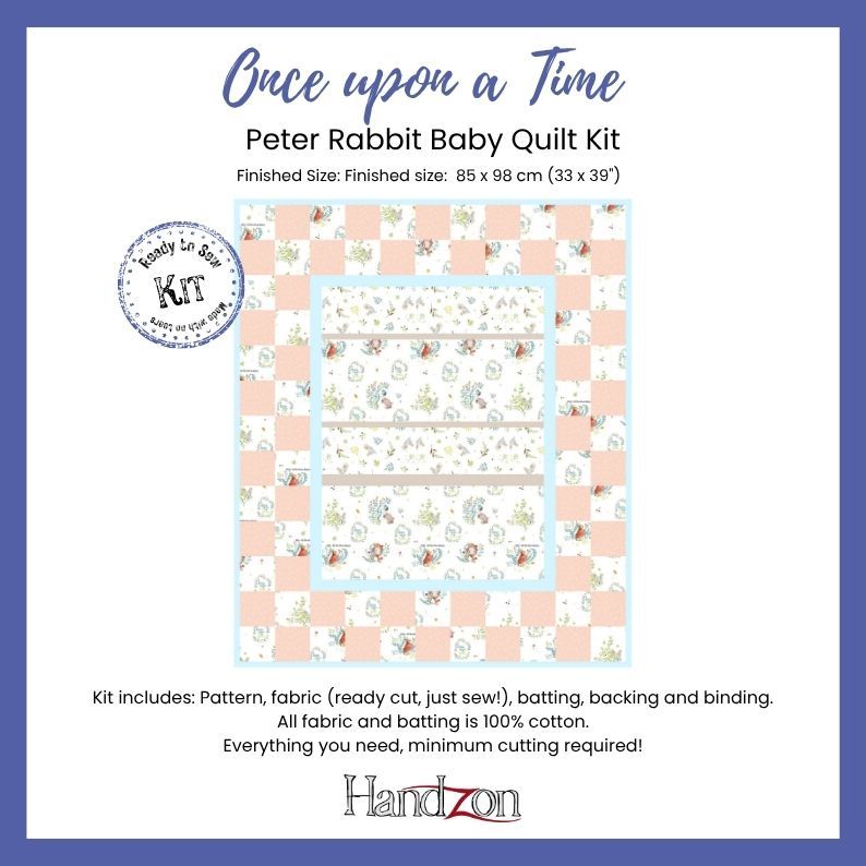 Peter Rabbit Baby Quilt Kits