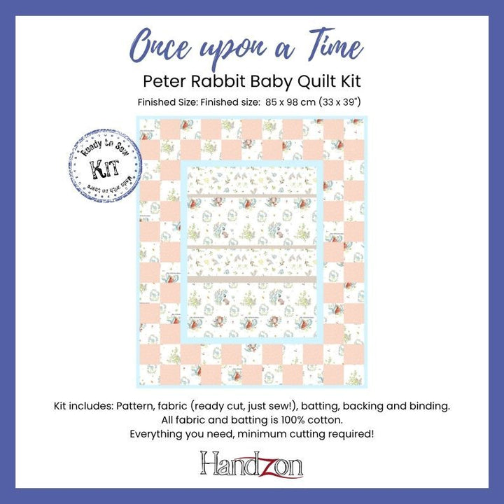 Peter Rabbit Baby Quilt Kits
