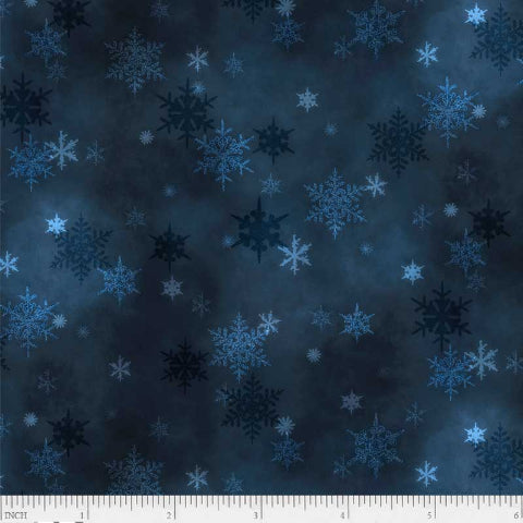 Snowfall by Geetanjali Behera for P&B Textiles