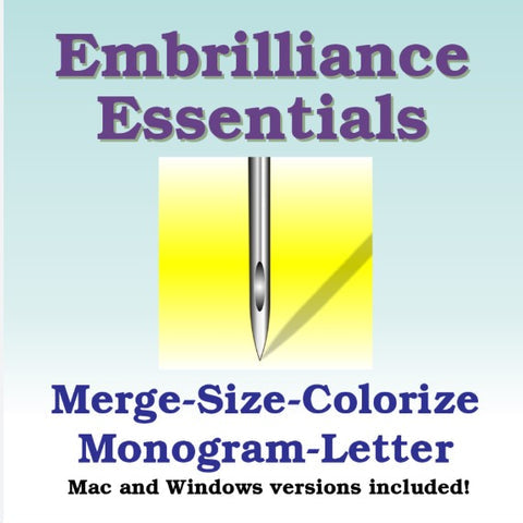Machine Embroidery Using Embrilliance