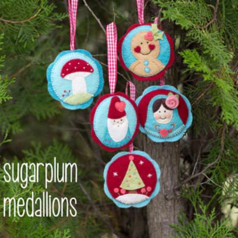 May Blossom: Sugarplum Medallions Pattern & Kit