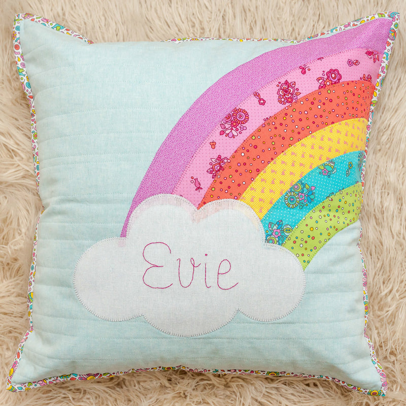 Unicorn Dreams Cushion Pattern by Tied with a Ribbon
