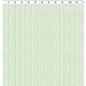 Y3554-21 Hand Drawn Stripe - Green