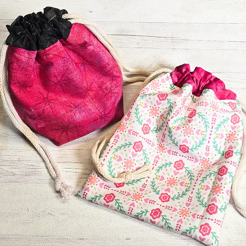 Draw String Bag Pattern -  - The Handzon Shop