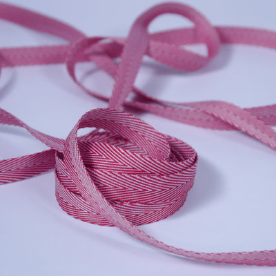 Red and White Decorative Ribbon per 50cm