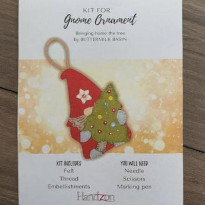 Gnome Christmas Ornament Patterns & Kits