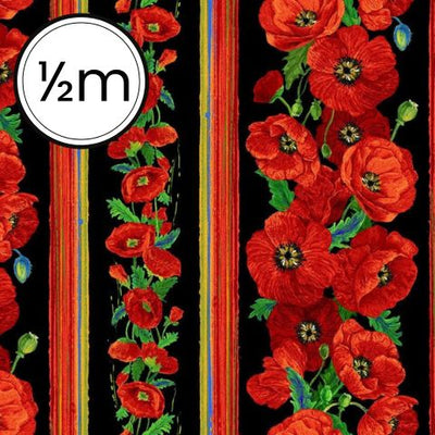 Poppy Dreams by Timeless Treasures