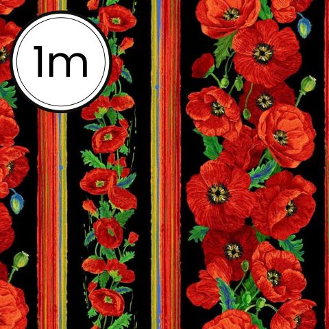 Poppy Dreams by Timeless Treasures