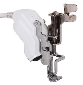 Embroidery foot with LED pointer