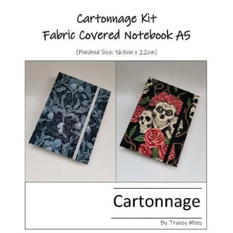 Cartonnage Kit - A5 Fabric Covered Notebook