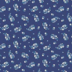 5942B Portobello Paisley Dk Blue