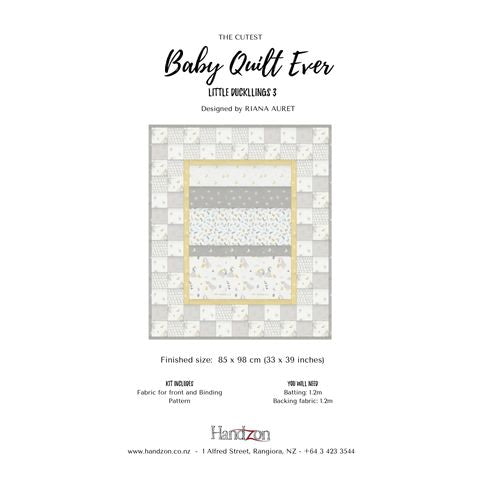 The Cutest Baby Quilt Ever Kits