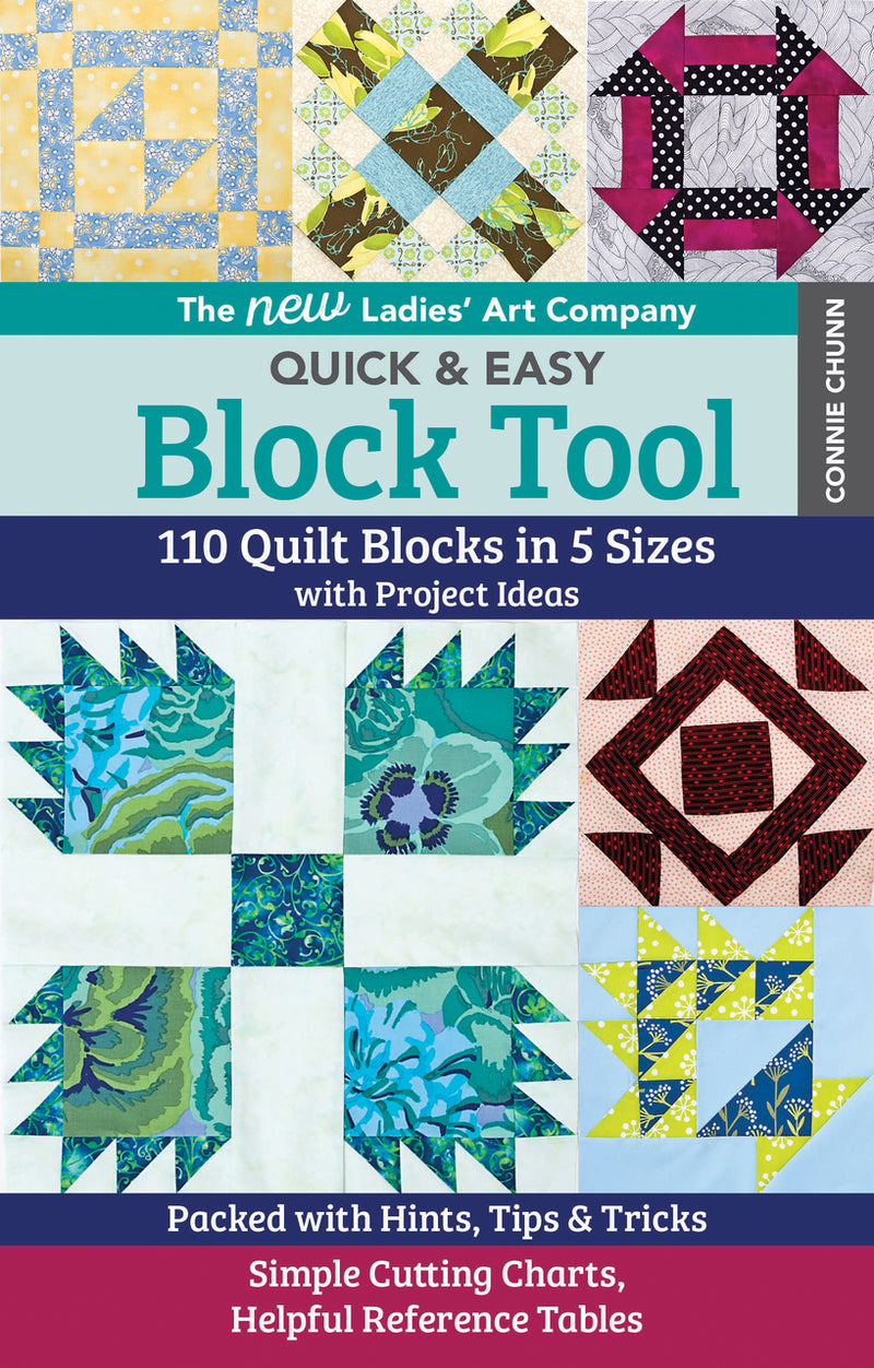 Quick & Easy Block Tool - 110 Quilt blocks in 5 sizes