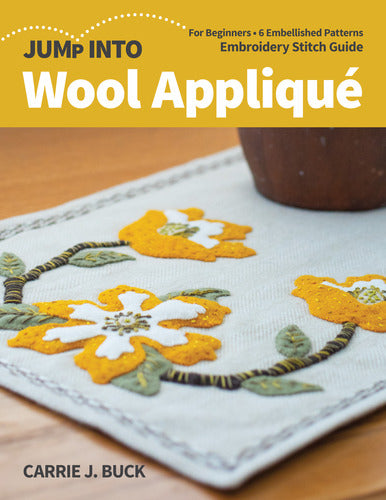 Jump into wool Applique 11427