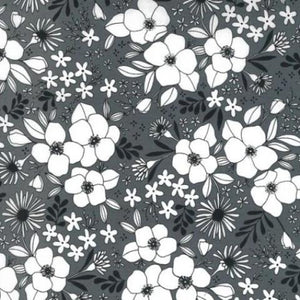 11503-14 Wild Floral Graphite