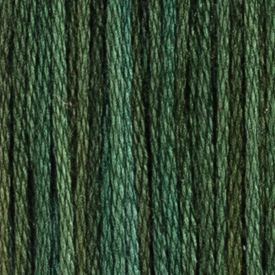House of Embroidery Stranded Cotton - Blues, Purples & Greens