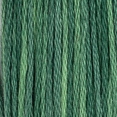 House of Embroidery Stranded Cotton - Blues, Purples & Greens