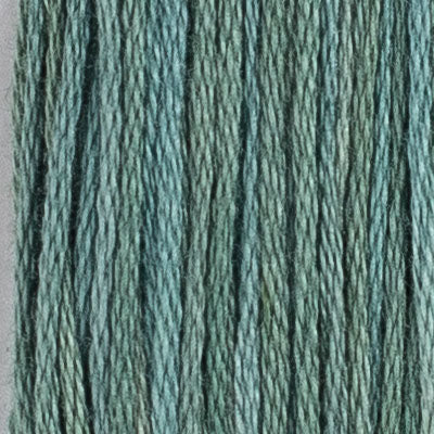 House of Embroidery Stranded Cotton - Blues, Purples & Greens