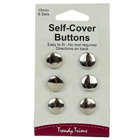 Buttons - Self Cover Metal