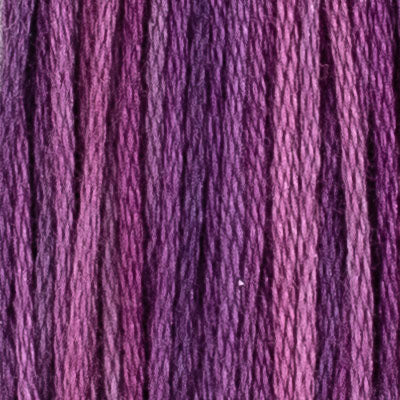 House of Embroidery Stranded Cotton - Blues, Purples & Greens