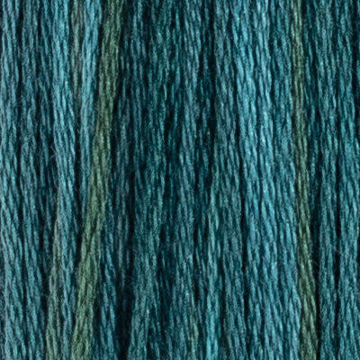 House of Embroidery Stranded Cotton - Blues, Purples & Greens