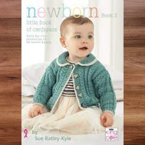 King Cole Newborn Book 3 - Little Book of Cardigans