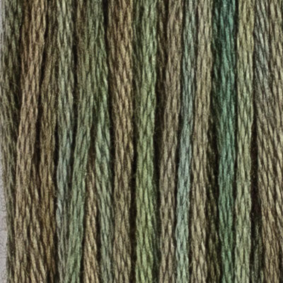 House of Embroidery Stranded Cotton - Blues, Purples & Greens
