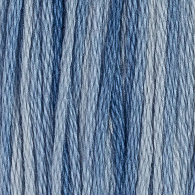 House of Embroidery Stranded Cotton - Blues, Purples & Greens