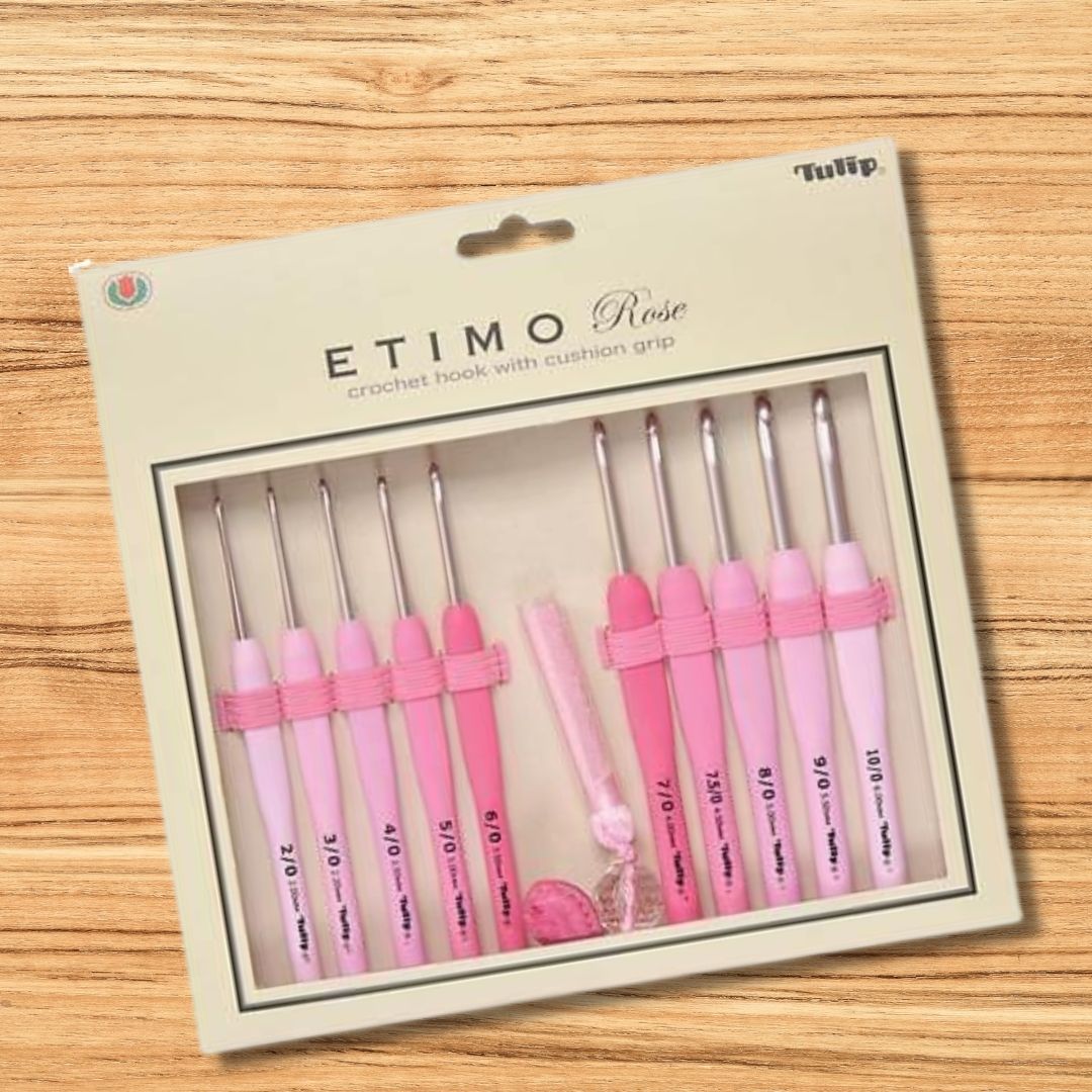 Tulip Etimo Rose Crochet Hooks and Sets