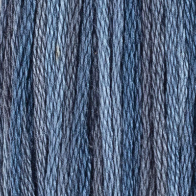 House of Embroidery Stranded Cotton - Blues, Purples & Greens