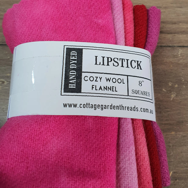 Cottage Garden Cosy Wool Flannel Packs