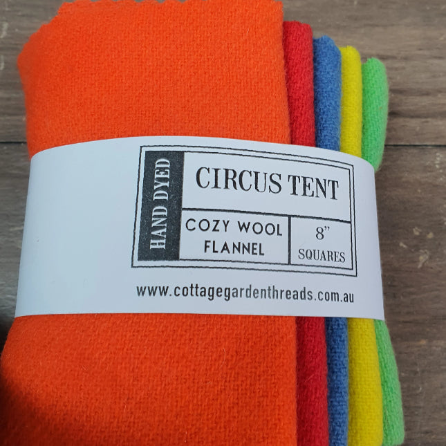 Cottage Garden Cosy Wool Flannel Packs