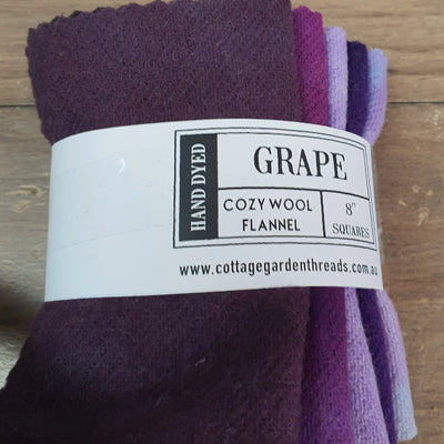 Cottage Garden Cosy Wool Flannel Packs