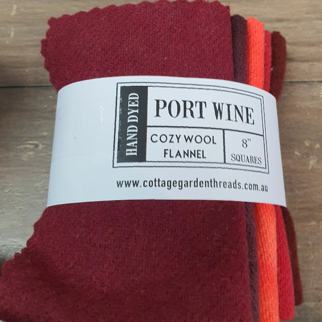 Cottage Garden Cosy Wool Flannel Packs