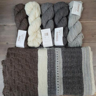 Stitch Sampler Blanket Kit