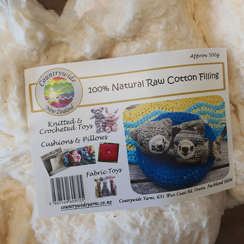 Countrywide 100% Natural Raw Cotton Filling
