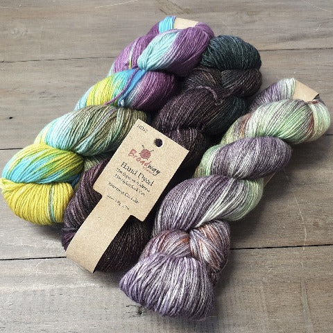 Broadway Yarns Hand Dyed Sock Yarn 4 Ply