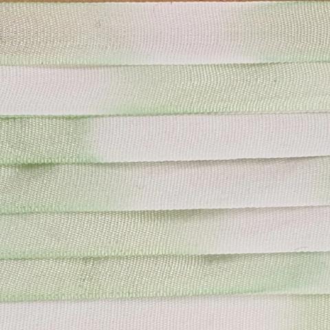 Dicraft Handpainted Silk Ribbon - Greens