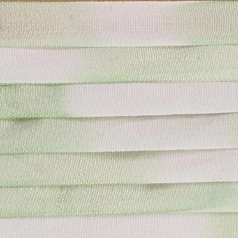 Dicraft Handpainted Silk Ribbon - Greens