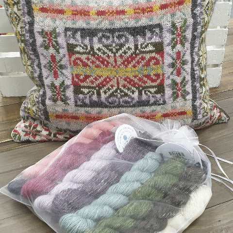 Yarn Kit: Fair Isle Patch Cushion