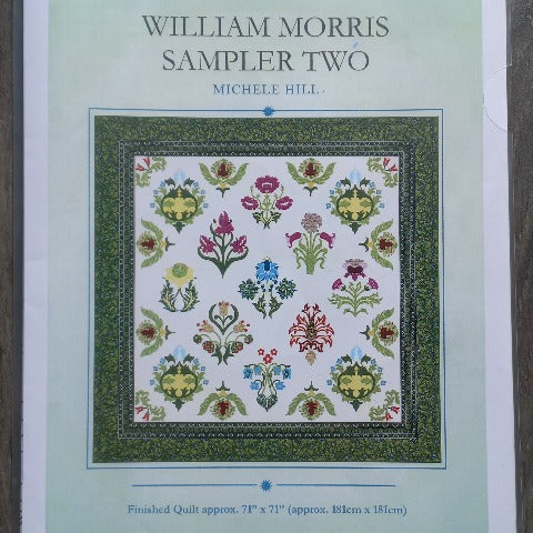 William Morris Sampler Two Quilt Pattern by Michele Hill